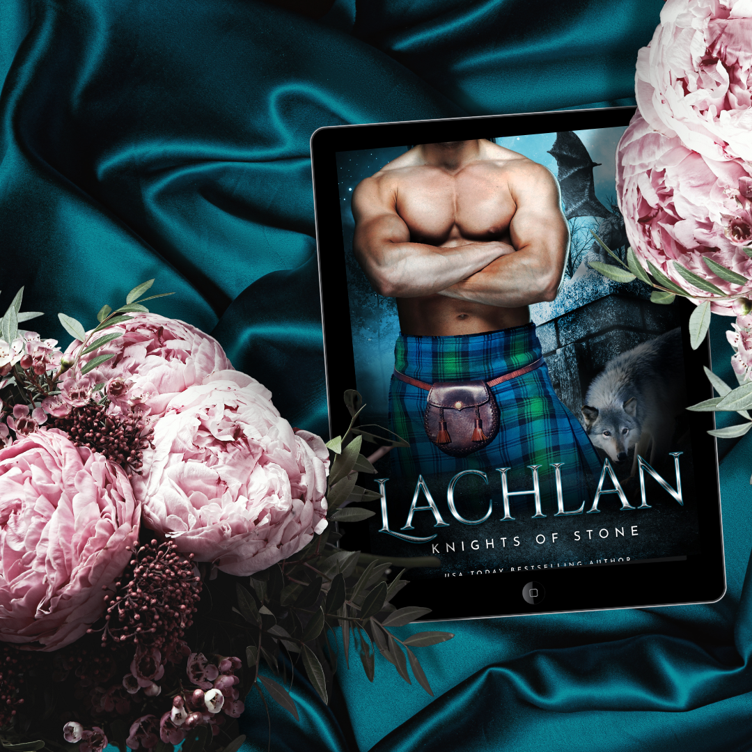 book cover and flowers