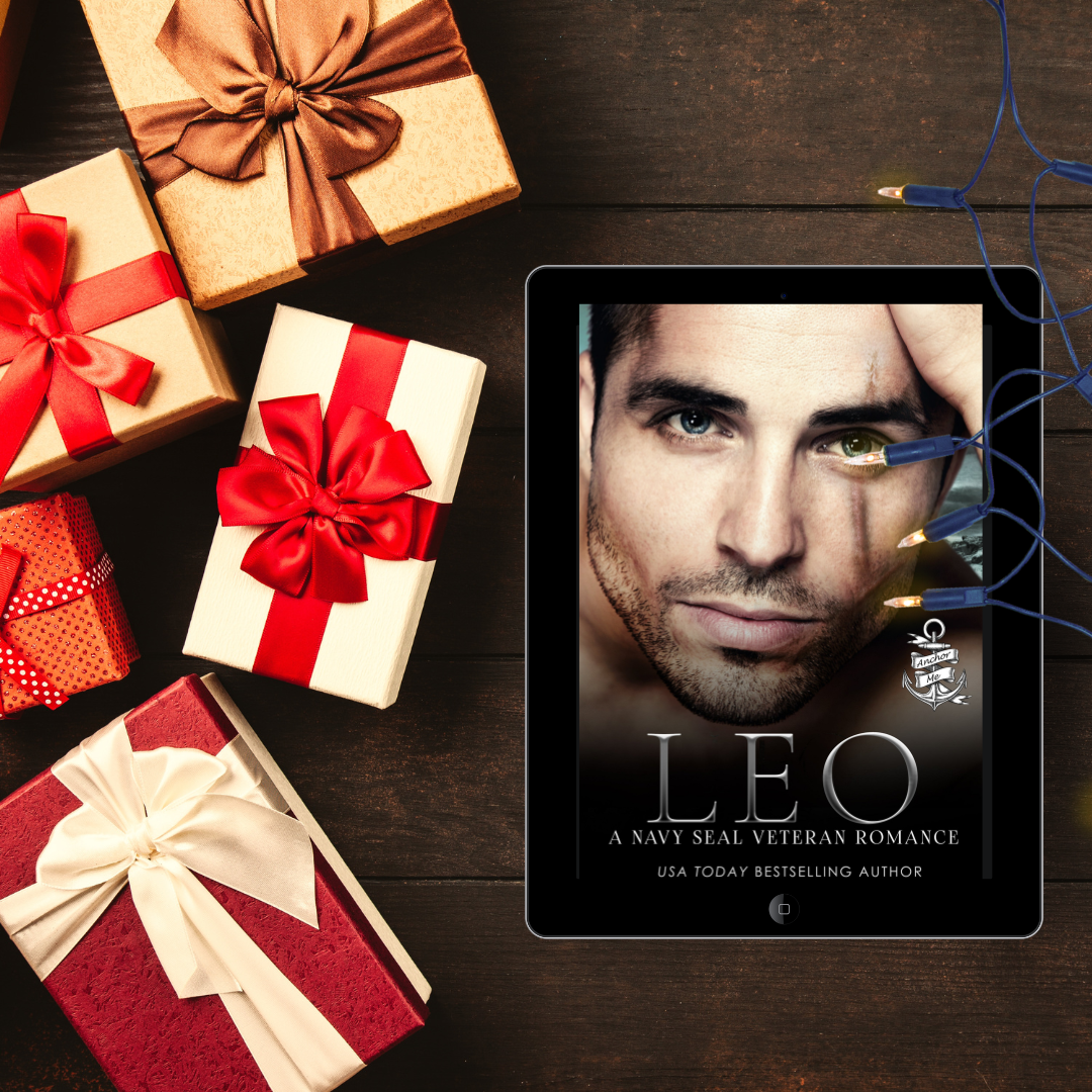 Leo cover with presents